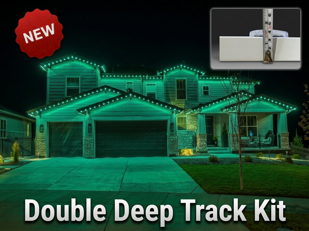 DOUBLE DEEP 1.25" TRACK RGBW+2 Pebble Kits